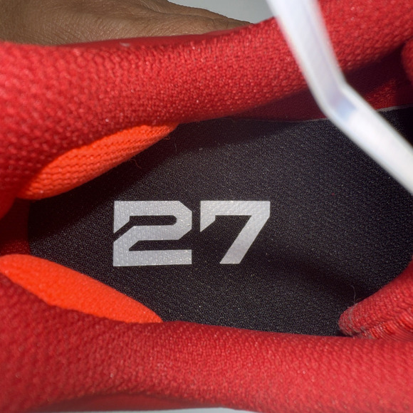 Nike Force Zoom Mike Trout 7 Red Baseball Cleats Metal CQ7224-600 Men Sz 14 - Picture 13 of 13